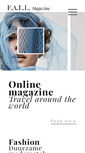 Mobile Screenshot of fallmagazine.com